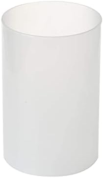 SUNWO Frosted Glass Hurricane Candle Holders Various Sizes