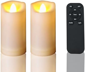 Magiq 2-Pack Waterproof Flameless Candles with Timer