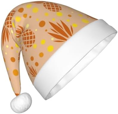 Salelf Pineapple Santa Hat for Kids Baby Christmas Party