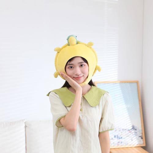 PRETYZOOM Turtle Plush Party Hat Cartoon Costume Prop