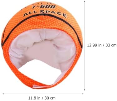 ABOOFAN Cute Basketball Plush Cap Halloween Costume Party Headwear