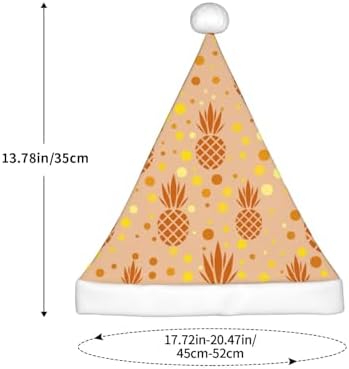 Salelf Pineapple Santa Hat for Kids Baby Christmas Party