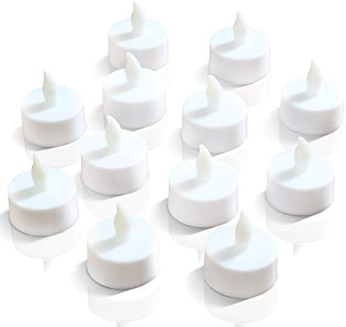 Novelty Place Flameless LED Tea Light Candles Pack of 12