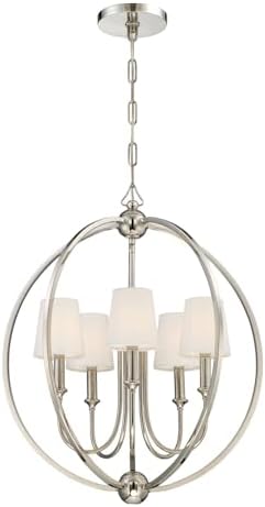 Crystorama Libby Langdon Sylvan 5 Light Chandelier