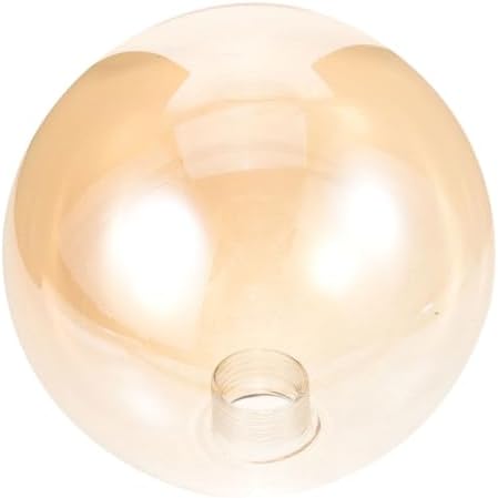 Zerodeko 1 Piece Glass Lampshade Amber Pendant Replacement