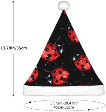 Beautiful Red Ladybug Santa Hat for Kids