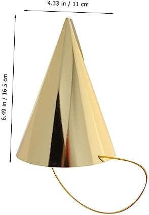 16pcs Birthday Cone Hats for All Ages