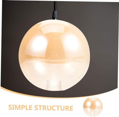 VINTORKY Glass Lampshade Pendant Light Decorative Cover