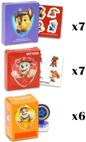 Paw Patrol Party Favors 20 Pieces Bundle