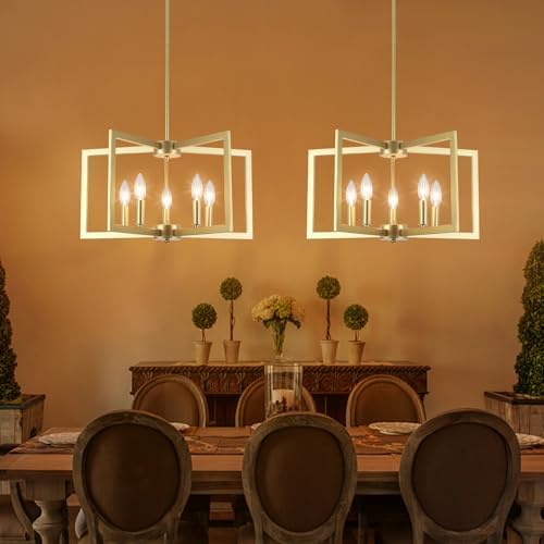 Modern 5 Light Gold Chandeliers for Dining Room