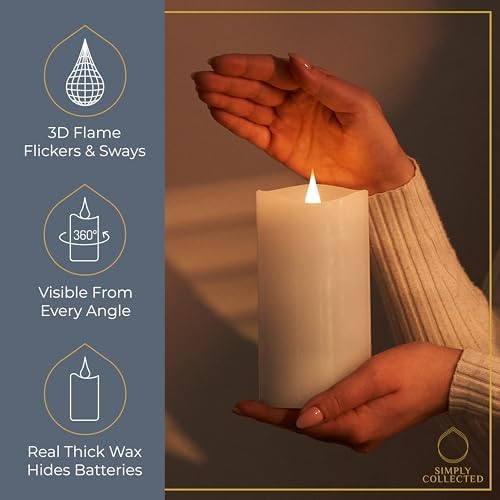Simply Collected Realistic Flameless Candle