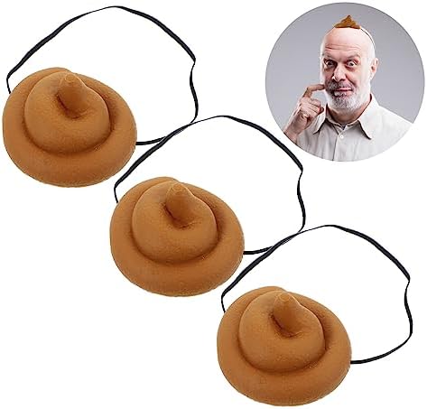 Toyvian Unisex Poop Hat Costume for Parties and Cosplay