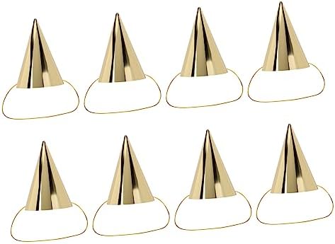 16pcs Birthday Cone Hats for All Ages