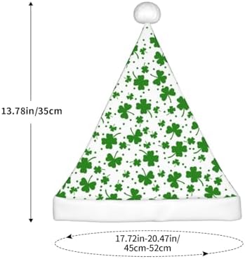 Salelf St Patricks Day Santa Hat for Kids Baby Christmas Headwear