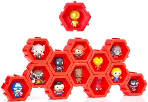 Avengers Blind Box Party Favors Set - 6 Nano Pods Mystery Figures