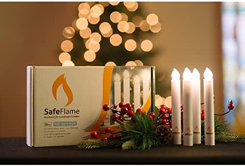 Concordia Supply SafeFlame LED Candlesticks 25-Pack