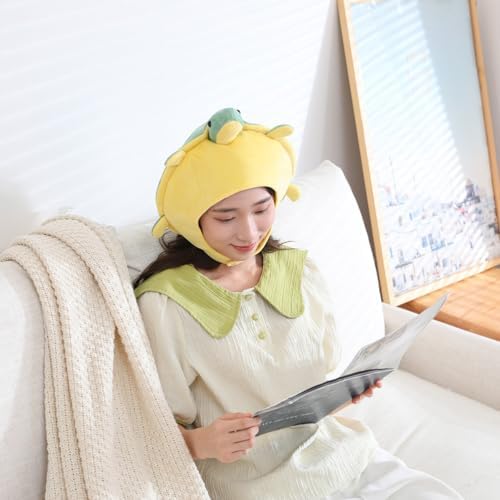 PRETYZOOM Turtle Plush Party Hat Cartoon Costume Prop