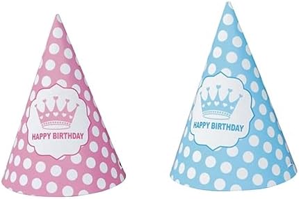 Mini Birthday Cone Hats 20 Pack Sparkle Party Decorations
