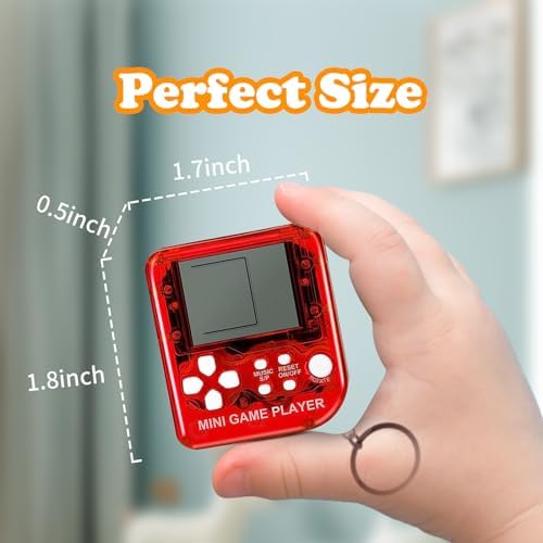 DJMUMU 18PCS Video Game Keychain Party Favors