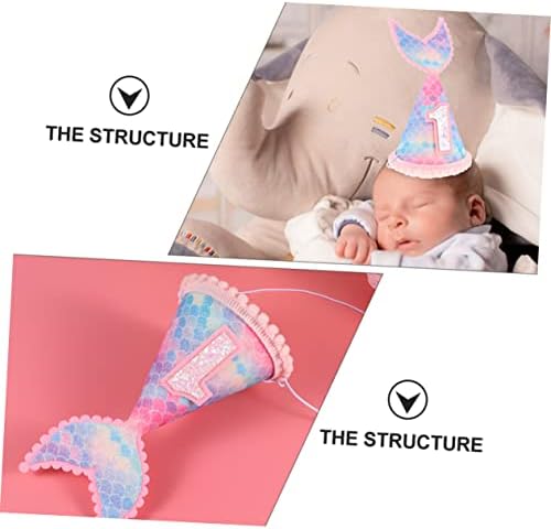 Mermaid Birthday Headband for Kids Girls