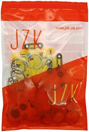 JZK 30pcs Silicone Car Keyrings Kids Party Favors