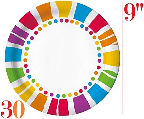 Oojami Rainbow Party Set 30 Pieces