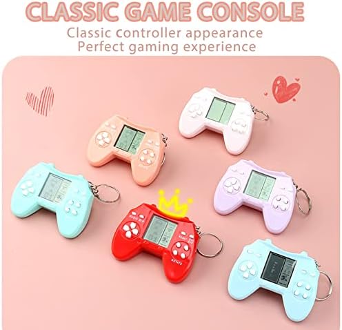 DJMUMU 18Pcs Mini Game Party Favors Keychains for Kids