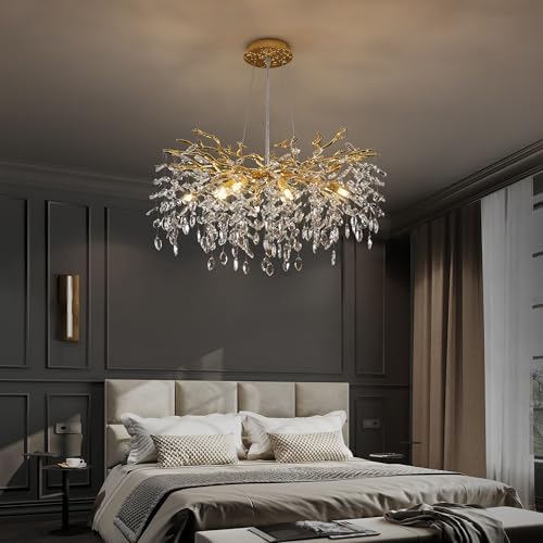 Luxury Crystal Tree Branch Chandelier with 10 Lights
