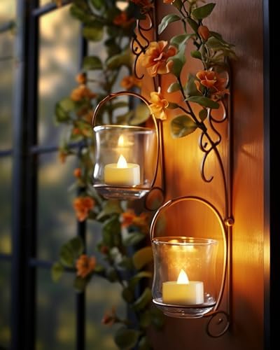 Homemory 12pcs Flameless LED Tea Lights with Remote and Timer