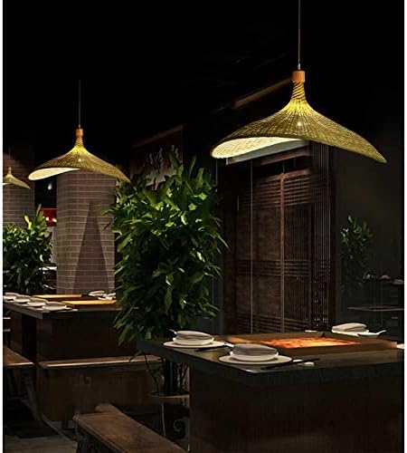 Rattan Woven Chandelier with 1 Lamp Shade