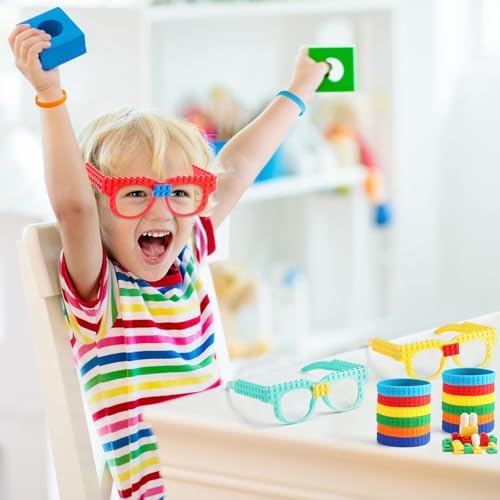 CHUNNIN 24PCS Building Block Party Favors Set