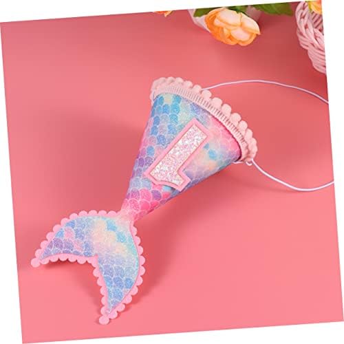 Mermaid Birthday Headband for Kids Girls