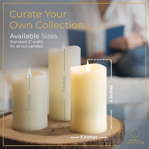 Simply Collected Realistic Flameless Candle