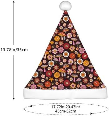 70s Groovy Hippie Santa Hat for Kids