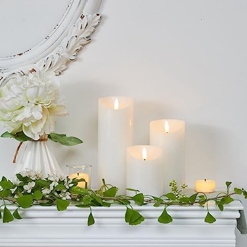 Flameless Candles with Remote Control Set of 3