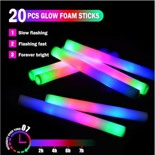 148 PCS Glow in the Dark Party Supplies