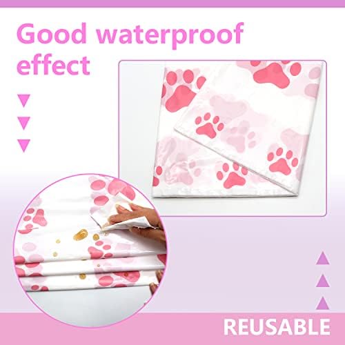 KEFAN Dog Birthday Party Supplies Kit Pink