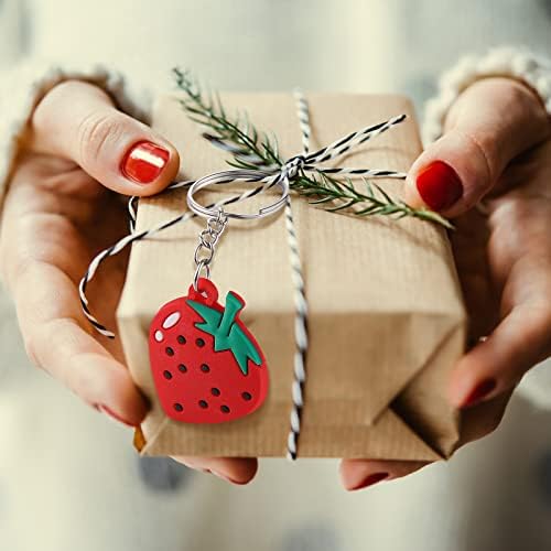 Tondiamo Strawberry Keychain Party Favor Set