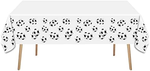 OULUN Soccer Party Tableware Set 16 Plates Napkins Tablecloth