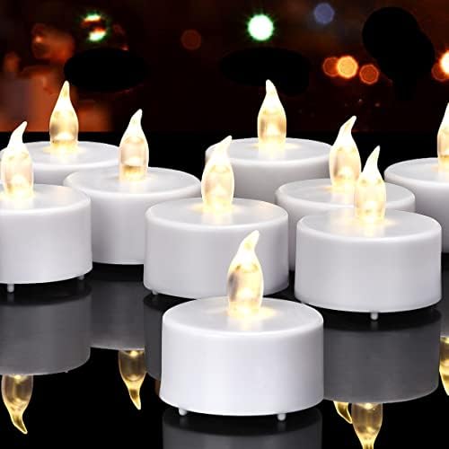 Hanzim 150 Pack Flameless LED Tea Light Candles