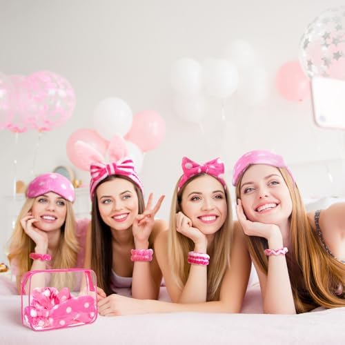 Suncalla 48 Piece Sleepover Party Kit for Girls