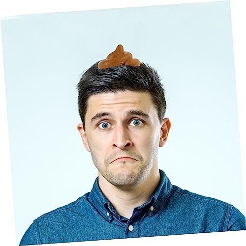 Toyvian Unisex Poop Hat Costume for Parties and Cosplay