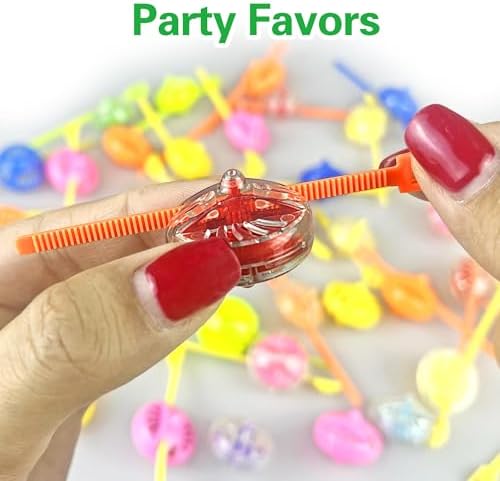 XIPEGPA 60 PCS Colorful Party Favors Pack