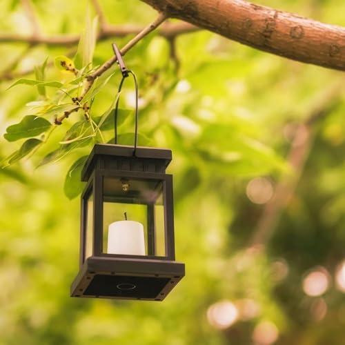 SOLPEX 8 Pack Solar Lanterns Outdoor Waterproof LED