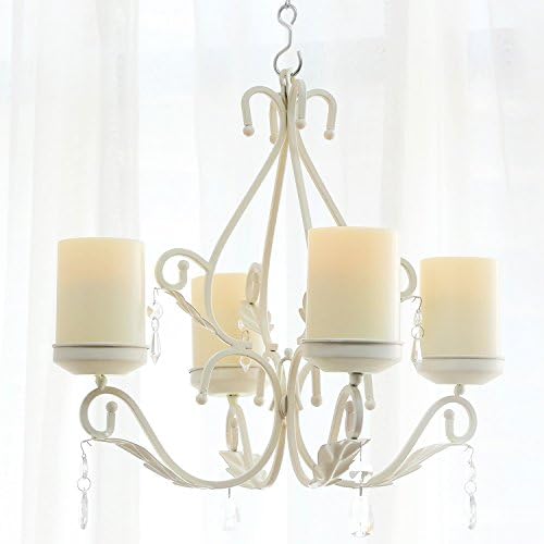 GiveU 3 in 1 Lighting Chandelier Set of 2 White