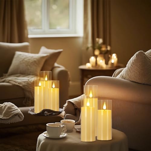 24 Pack LED Flameless Candles Set with 4 Remotes