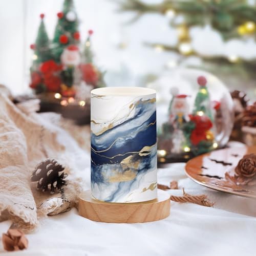 BOENLE Flameless Candles with Remote Timer Set of 2