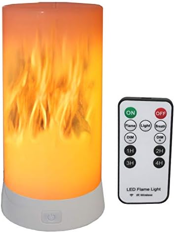 QLEE Flameless LED Candle Light with Remote Control 4 Modes