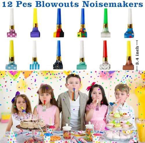 Leesgel 156pc Rainbow Party Favors for Kids