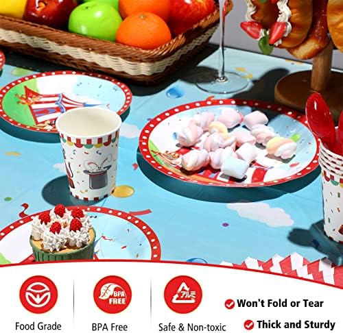 172 Pcs Circus Carnival Party Decorations Set